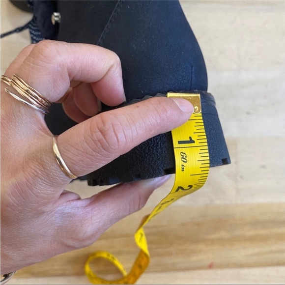 J.Crew winter shearling booties in navy NEW - Picture 9 of 10